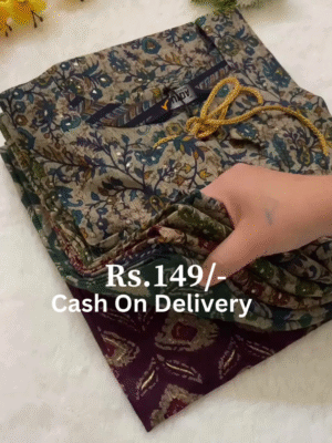 Cotton Round Neck Short Kurtis for Women Top Dresses Kurti for Ladies & Girls Kurta Black Color