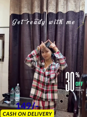 💐 Floral Yoke Design Chanderi Silk Kurta Set